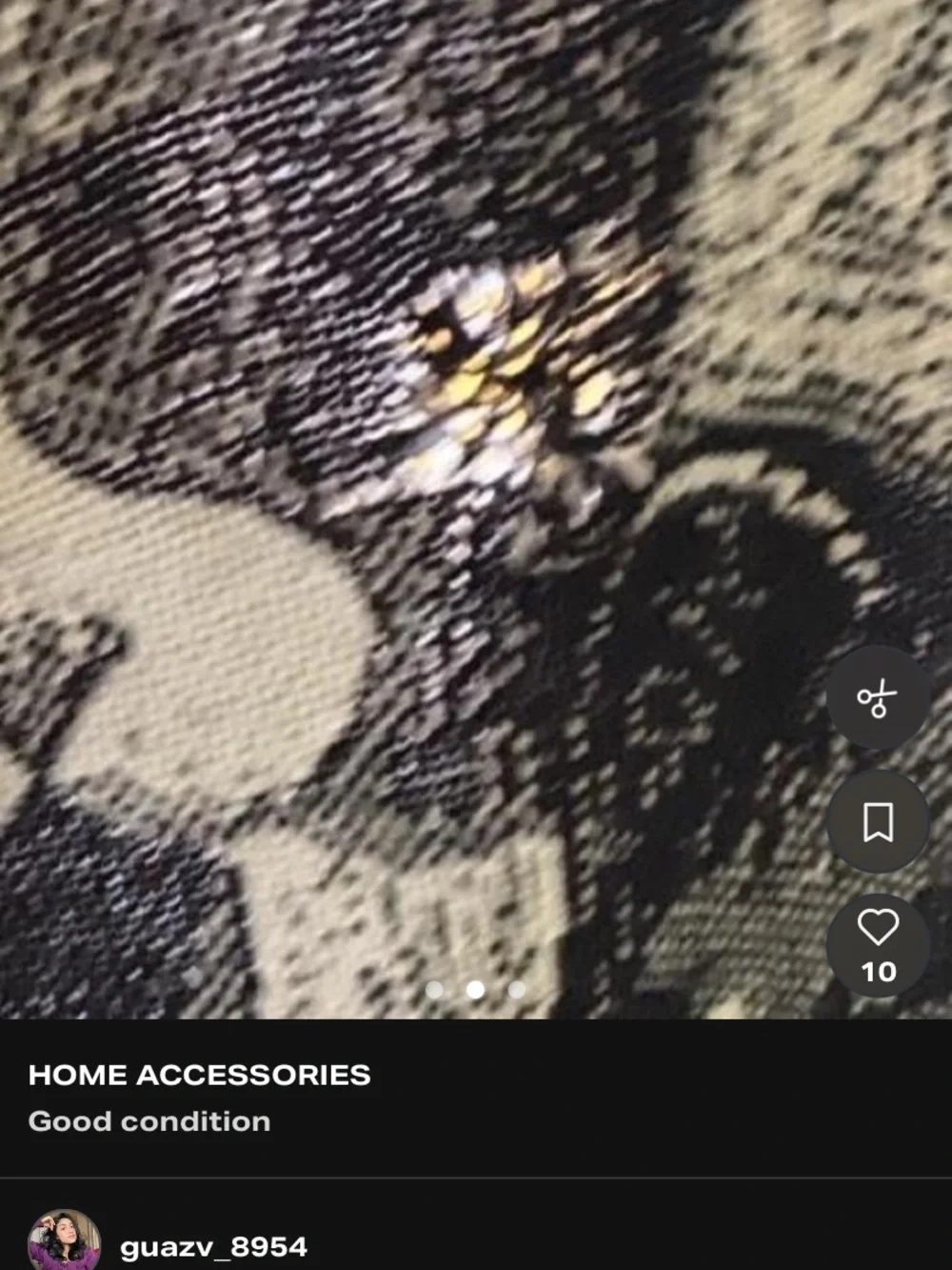 Source Unknown Black & White Cat Tapestry Throw